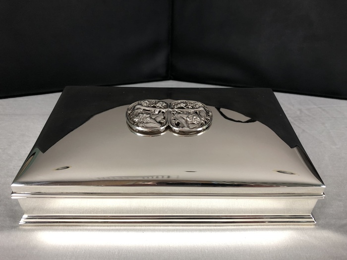 sterling jewelry casket